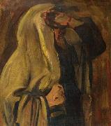 Leopold Kowalsky, Jewish man wrapped in a prayer shawl